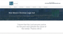 Desktop Screenshot of nmchristianlegalaid.org