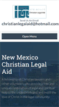 Mobile Screenshot of nmchristianlegalaid.org